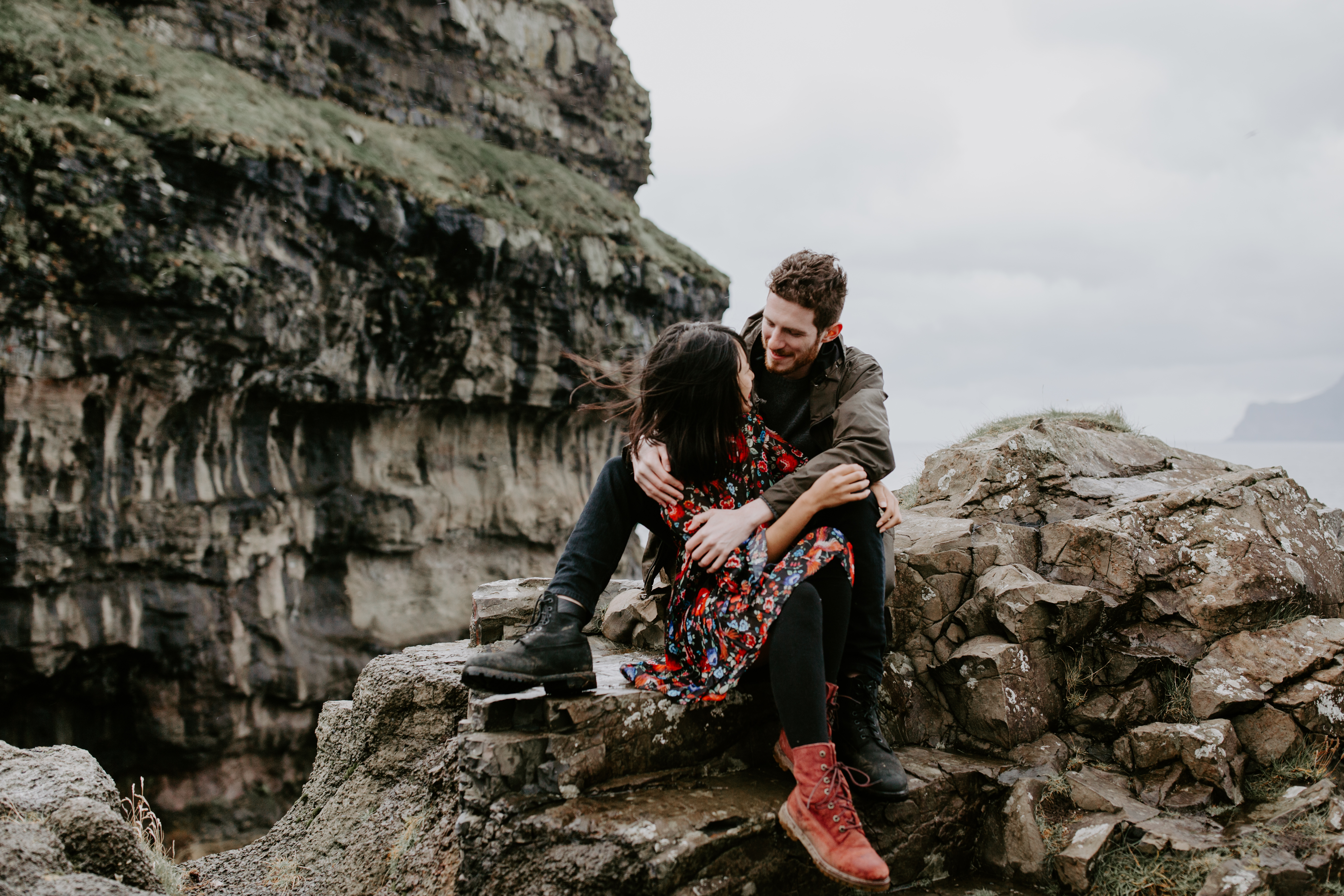 Faroe Islands Engagement Photography