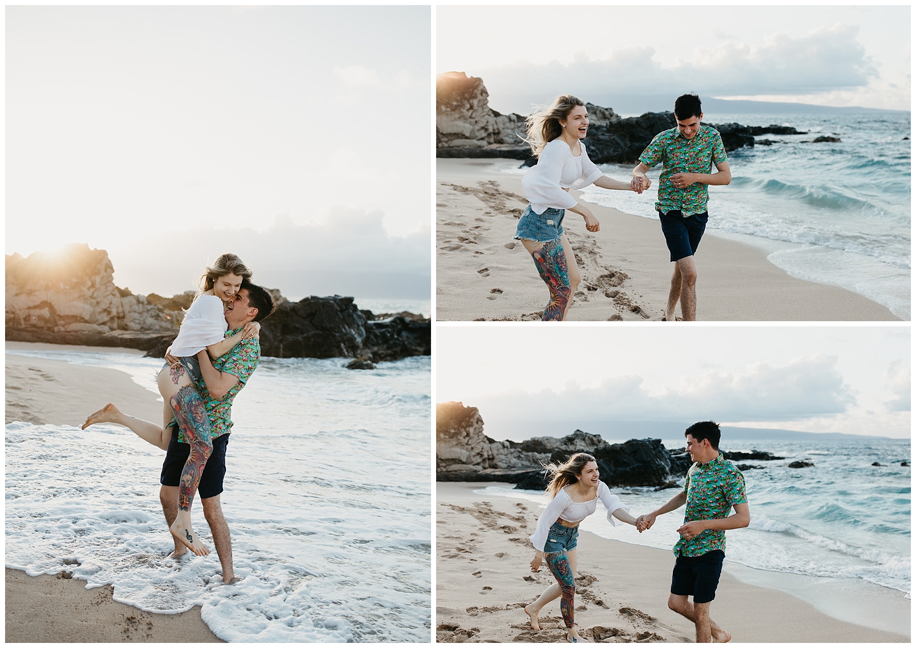 Kapalua Ironwoods Engagement Session