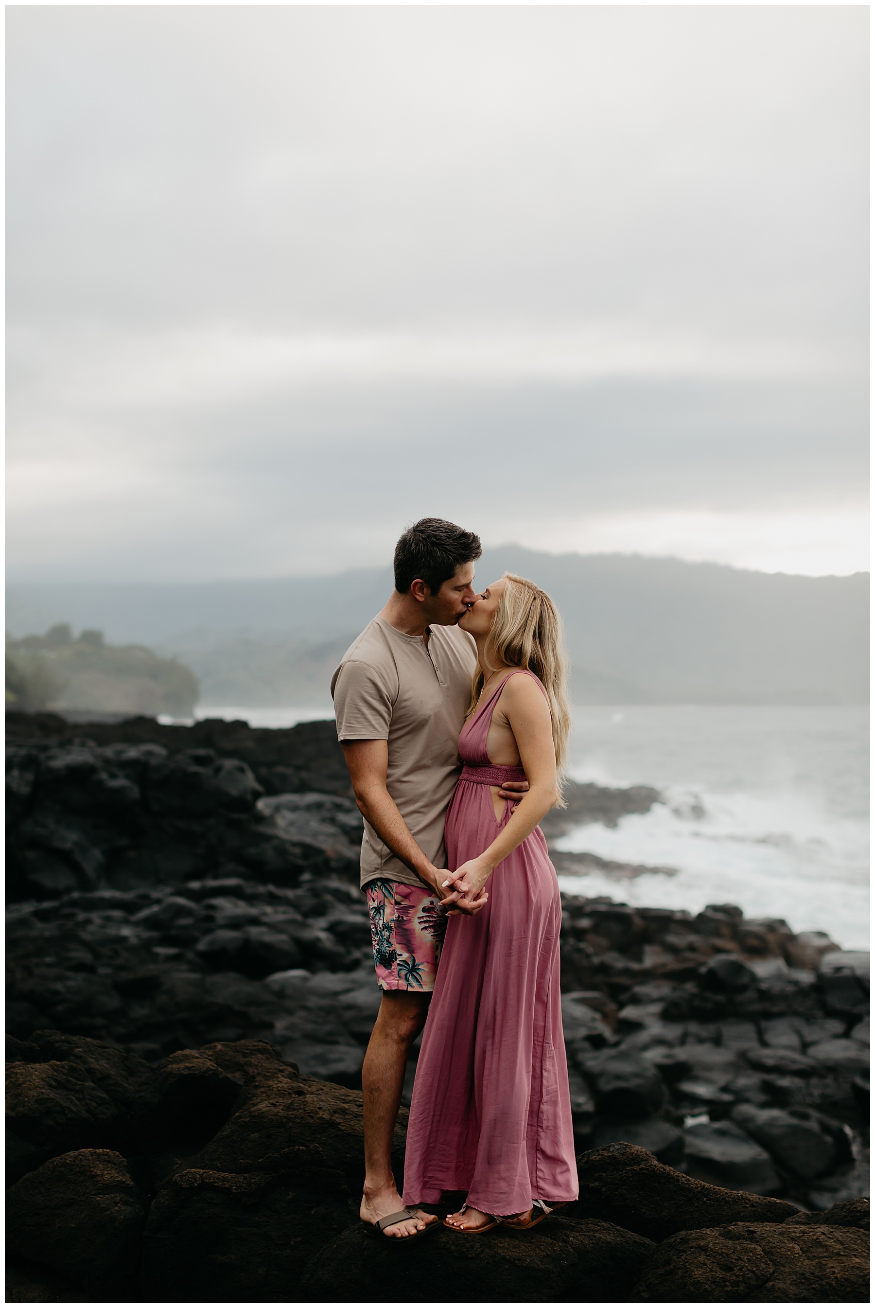Lauren Burnham and Arie Luyendyk Kauai Honeymoon Session pic