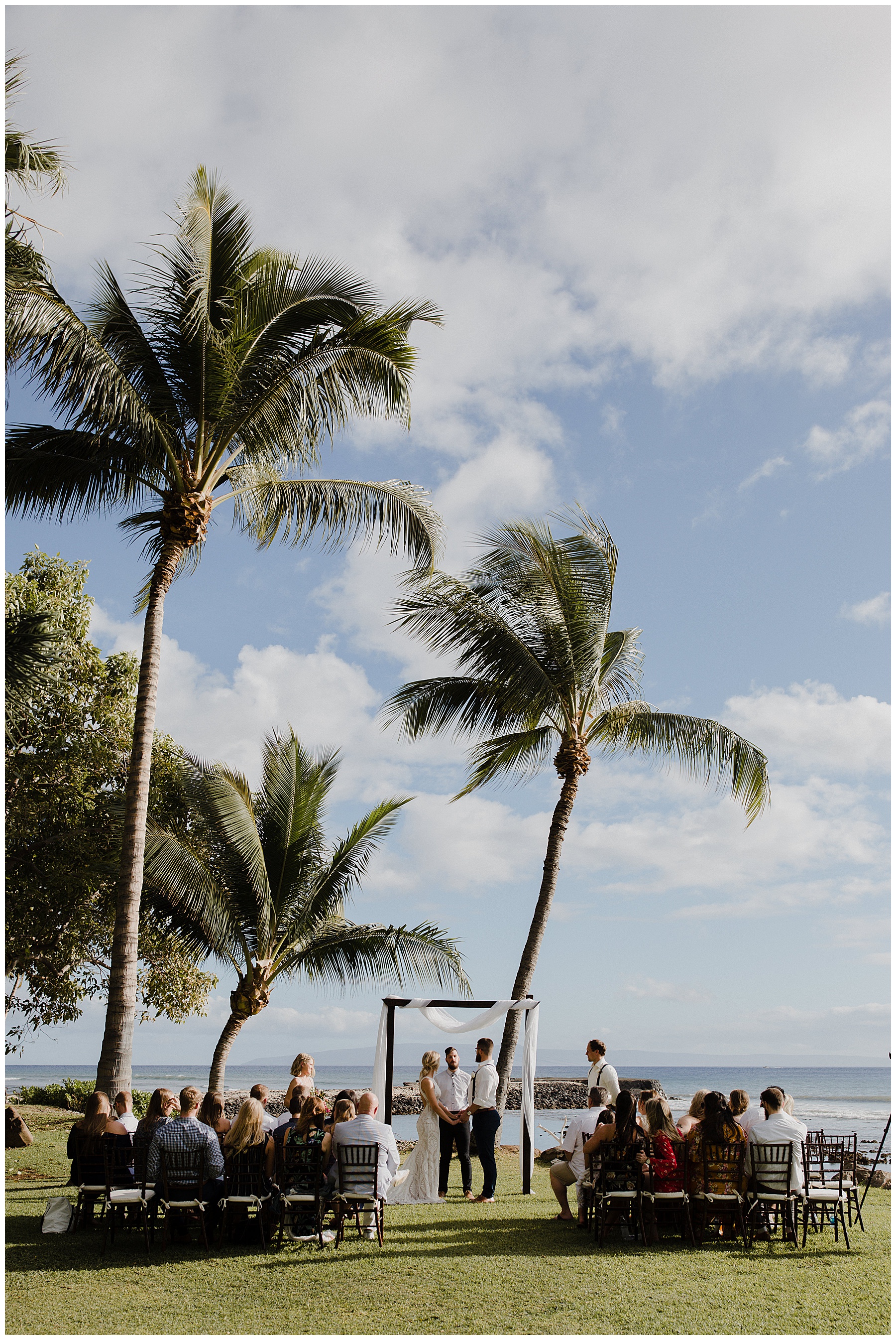 Wedding Ceremony at Olowalu Plantation House