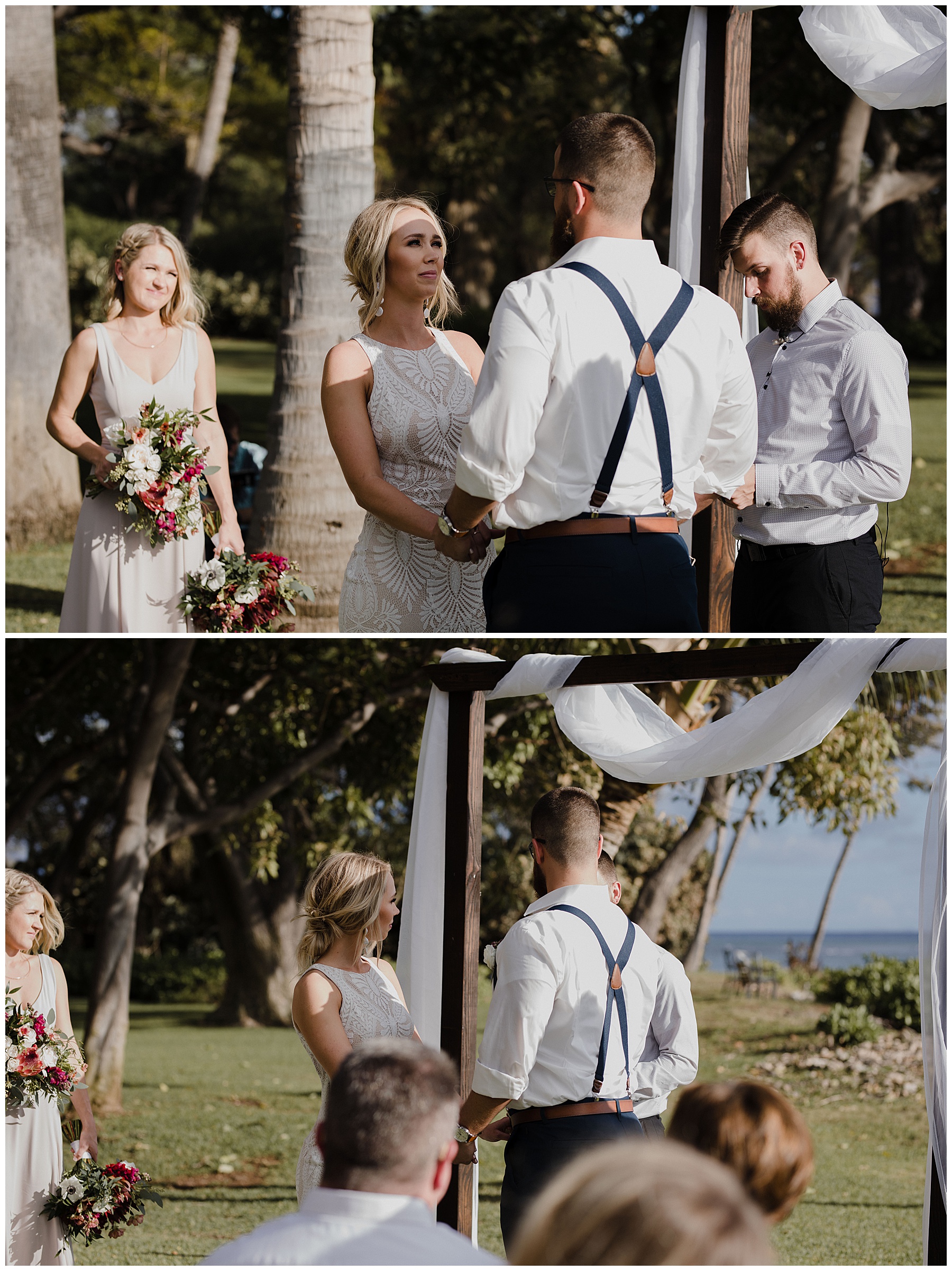 Wedding Ceremony at Olowalu Plantation House