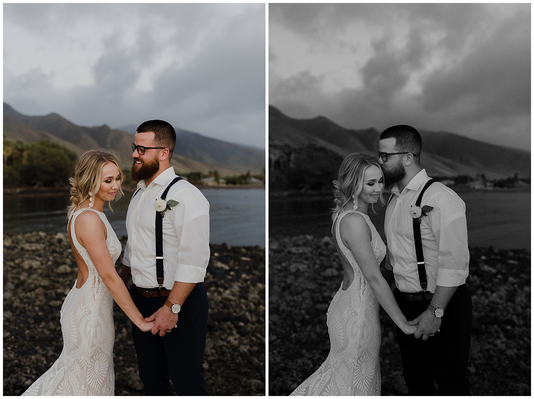 Couples Portraits at Olowalu Plantation House