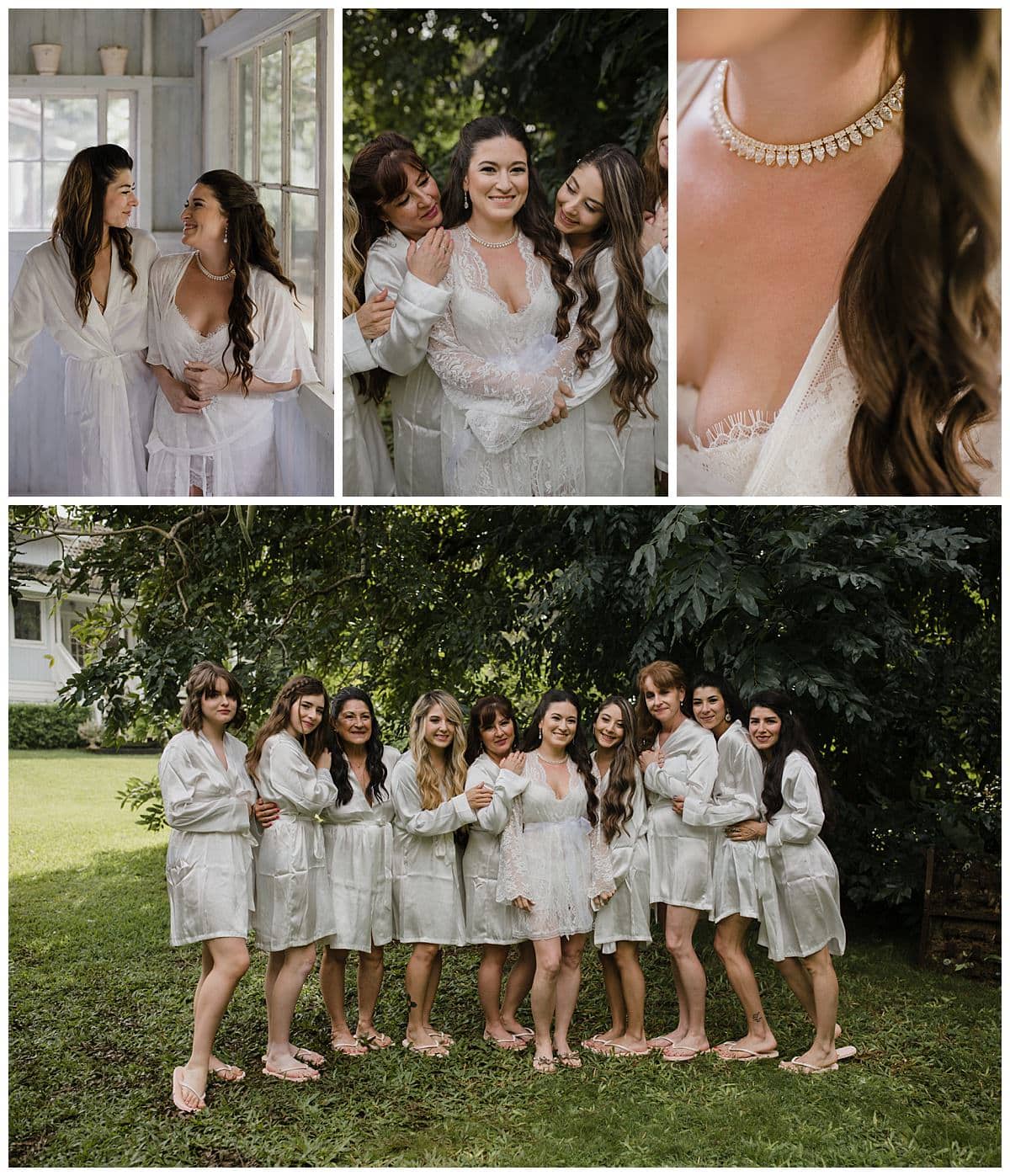 Bridesmaid photos at the Haiku Mill