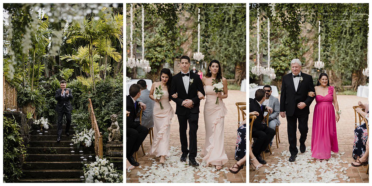 Ceremony starting at the Haiku Mill